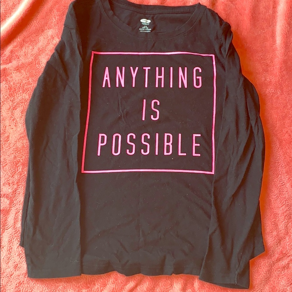 Old Navy Girls Graphic Tee (10/12)